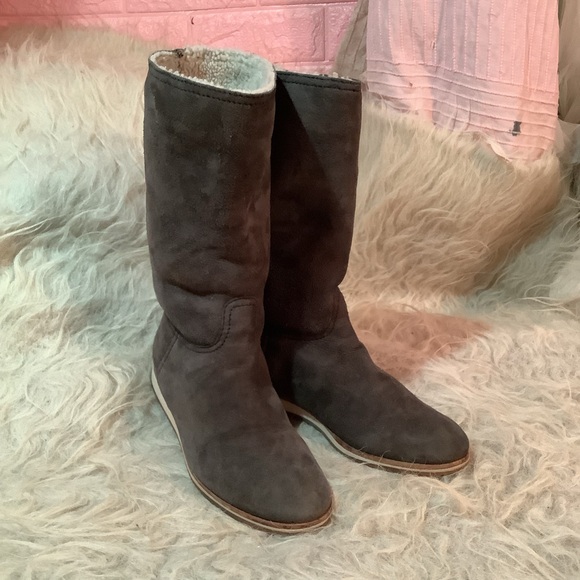 Prada Shearling Boots - Picture 1 of 6